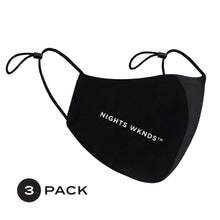 Load image into Gallery viewer, 3-LAYER LAYER ADJUSTABLE &amp; REUSABLE FACE MASK - Pack of 3