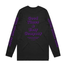 Load image into Gallery viewer, THE THROWBACK L/S - Black